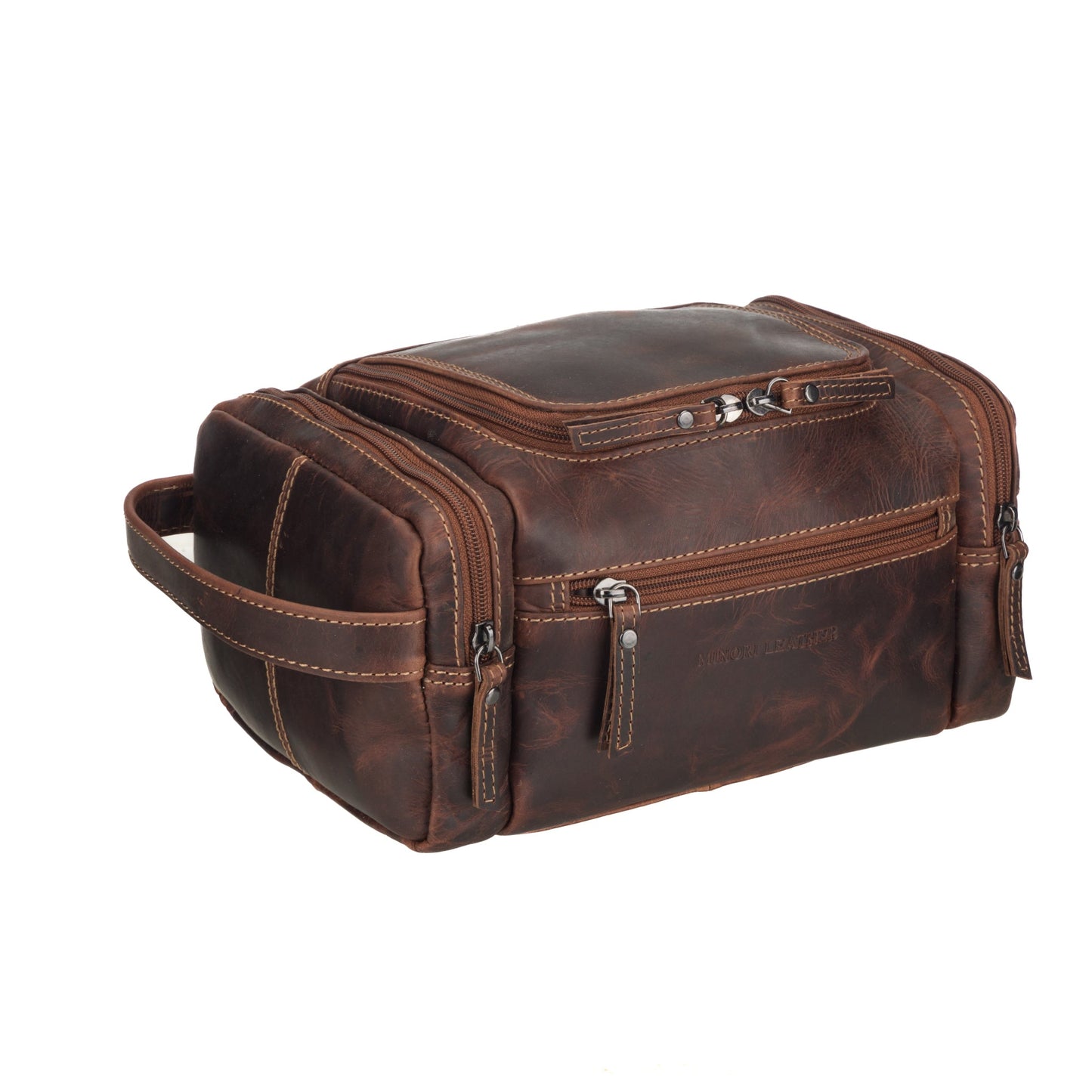 Winston Toiletry Bag Chestnut