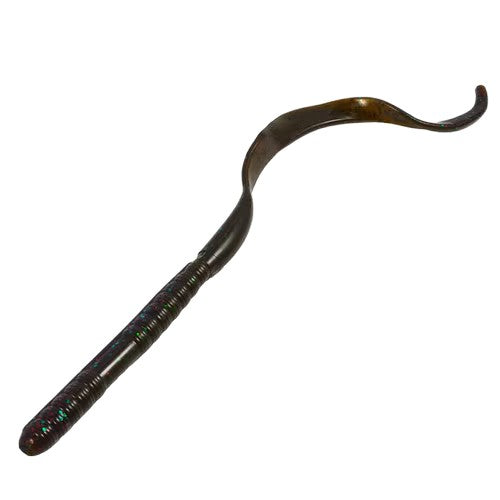 Ribbon Tail Worm 10" - Black Emerald