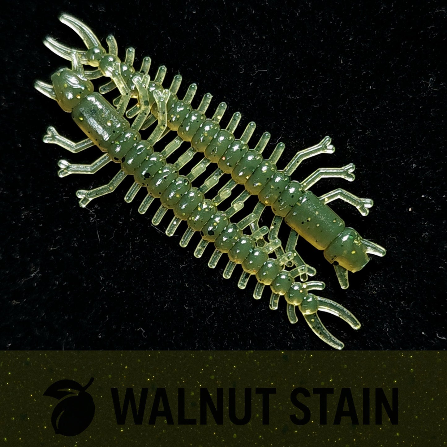 Jar of 1.8" Inch Micro Hellgrammite "The Ditch Devil"