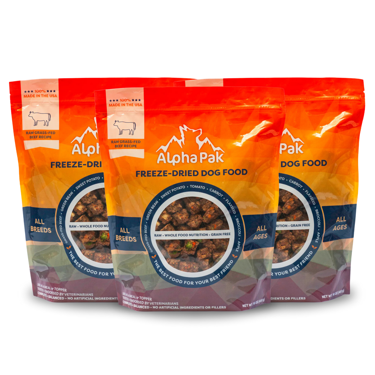 PREMIUM RAW FREEZE DRIED DOG FOOD BEEF