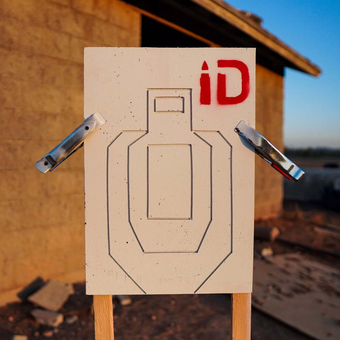Half Size Infinity Target