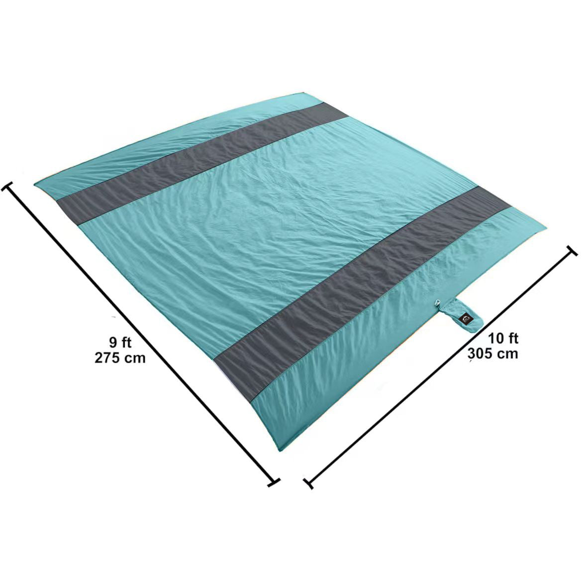 Hangout Blanket Costal Blue/ Gray