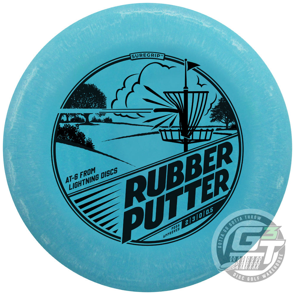 Lightning Sure Grip Rubber Putter Golf Disc