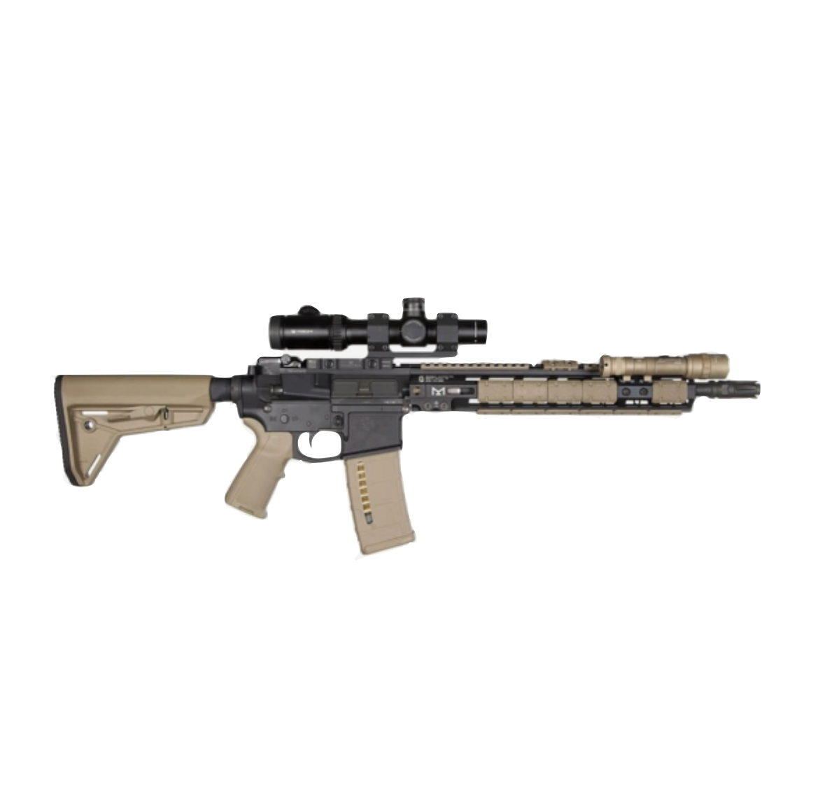 M-LOK® Offset Light/Optic Mount, Aluminum