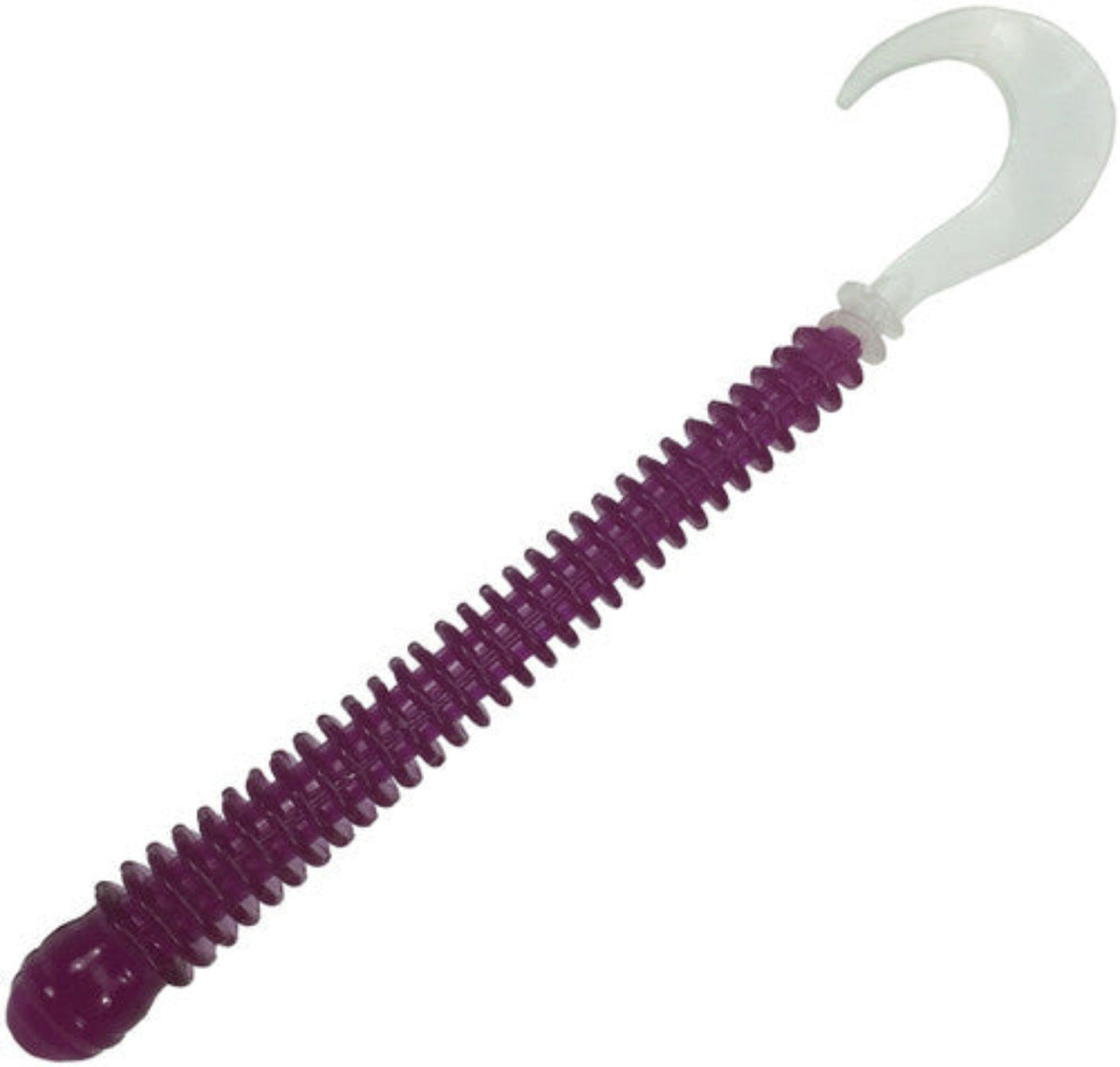 Ring Worm 4" - Purple Glow Tail