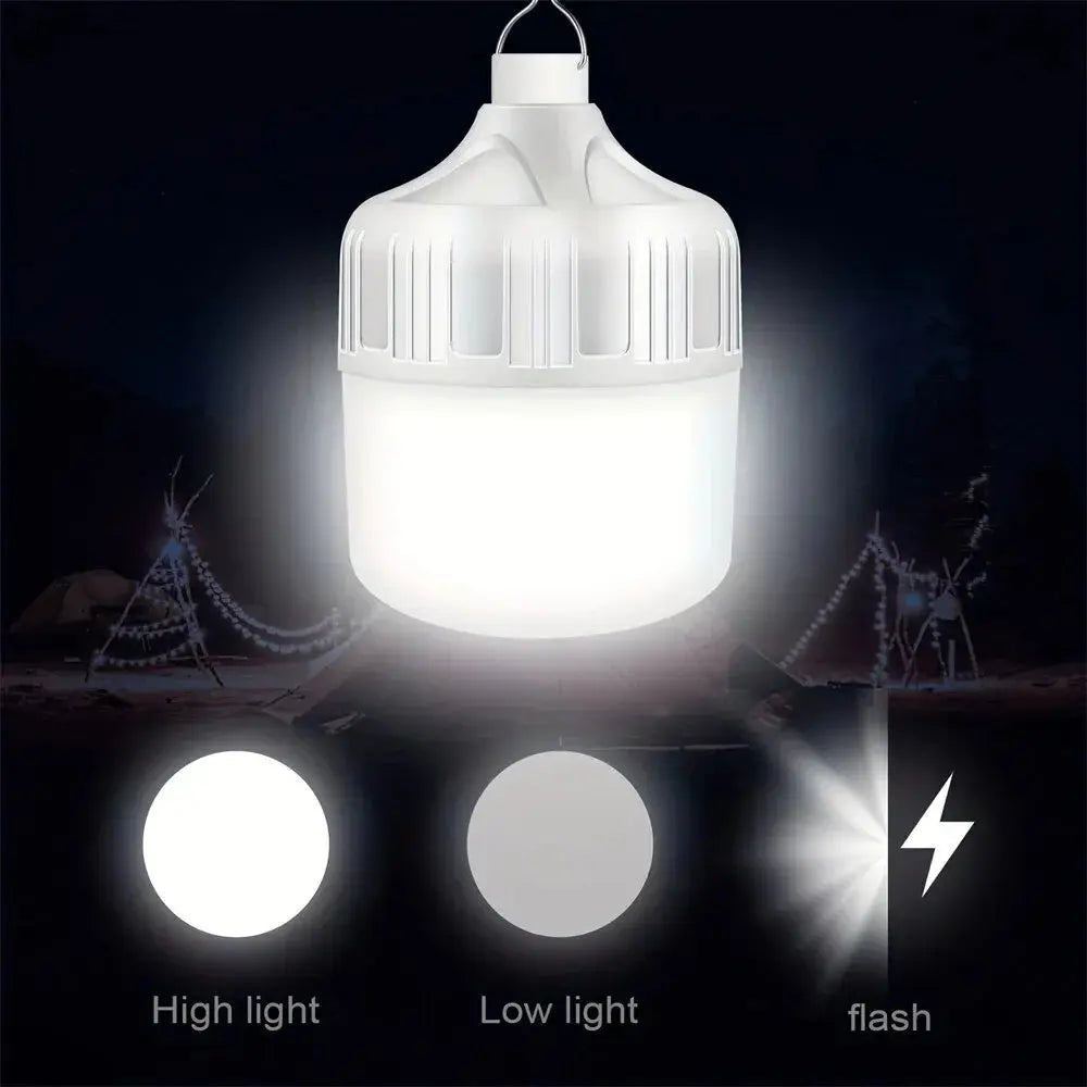 USB Rechargeable Led Bulb Portable Camping Light