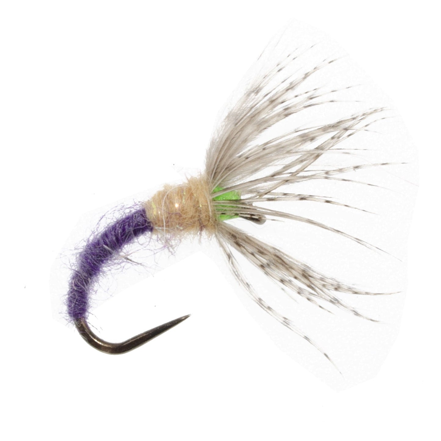 3 Pack Grave Digger Sakasa Kebari - Tenkara Flies - Size 10