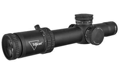 Trijicon Credo 1-8x28mm First Focal Plane Riflescope with Red/Green MRAD Segmented Circle | 34mm Tube | Matte Black | Exposed Locking Adjusters