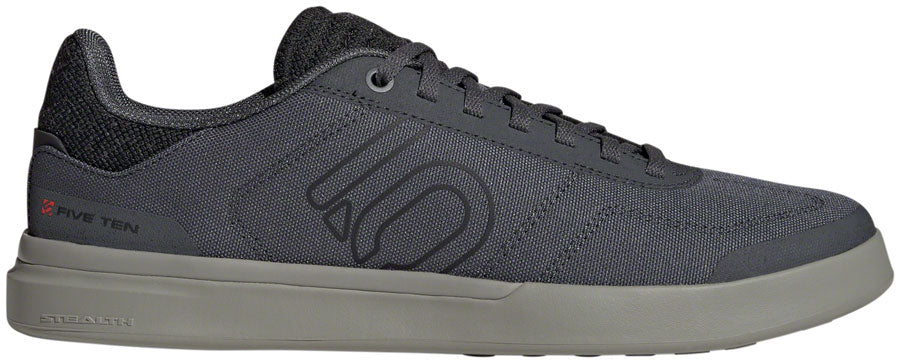 Five Ten Sleuth DLX Canvas Flat Shoes - Men's Gray Six/Core BLK/Olive Strata 10.5