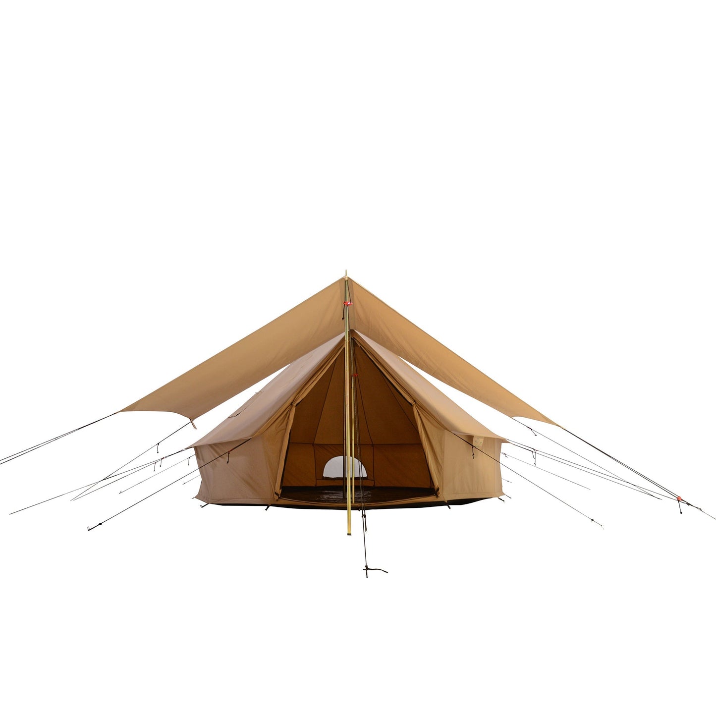 Rover Scout Tent 8'x9' (Sandstone Beige, FWR), Ground Tarp and Sunshade Tarp 100