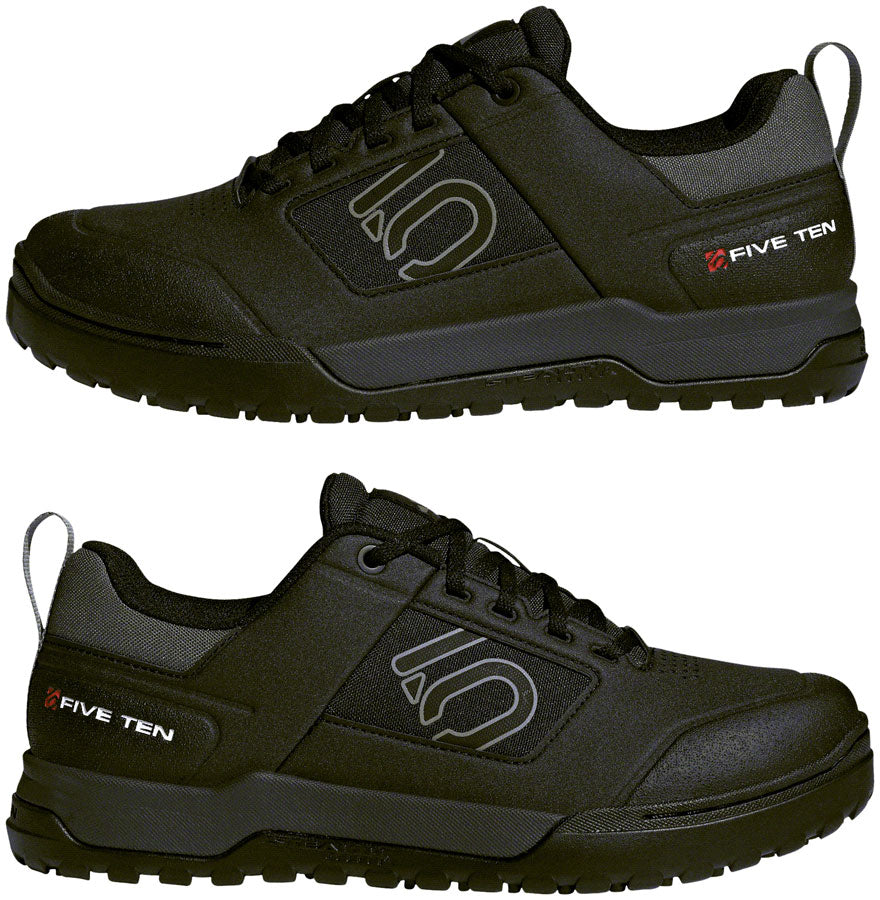 Five Ten Impact Pro Flat Shoes - Men's Core Black/Gray Three/Gray Six 9.5