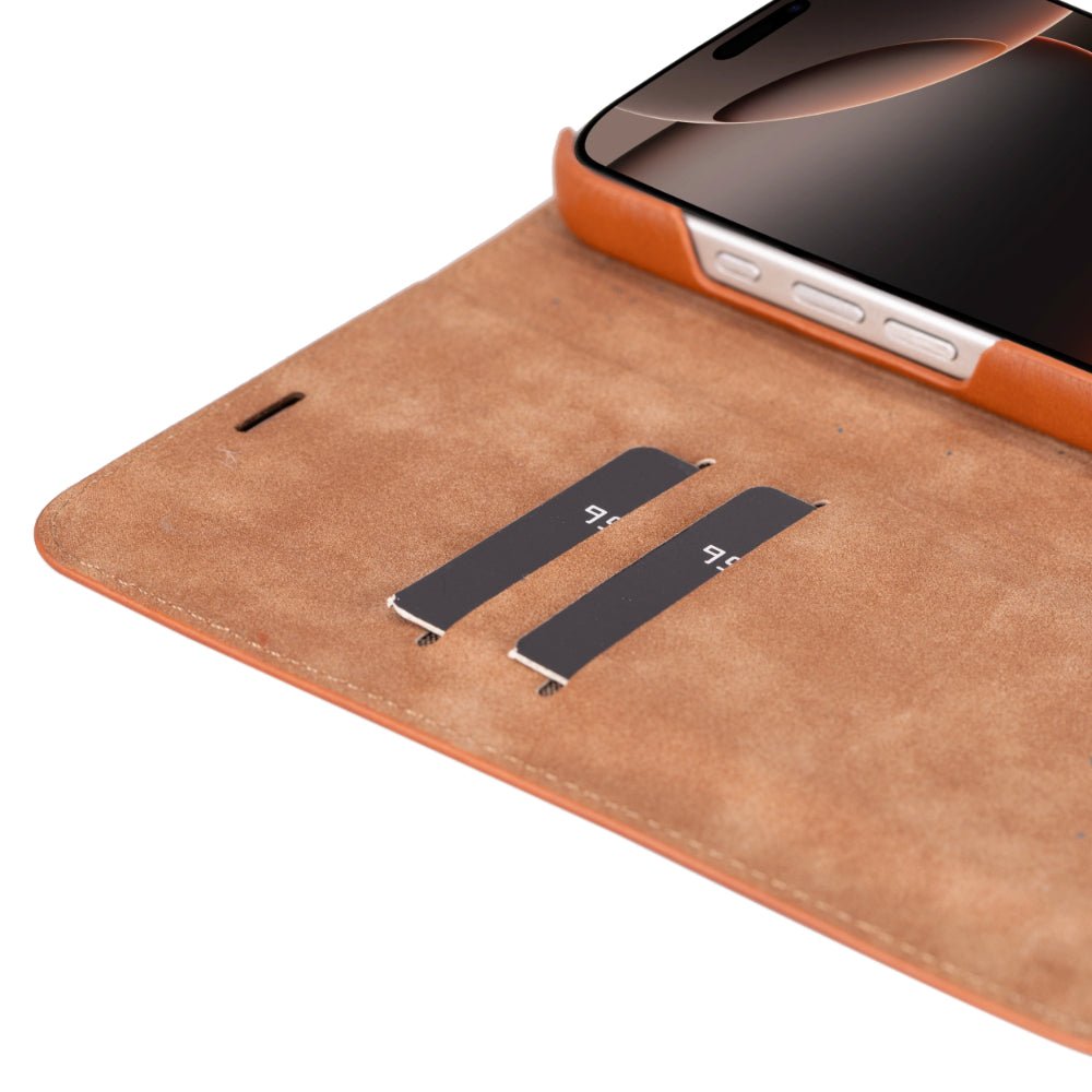 Decatur Leather iPhone 16 Pro Max Folio Case