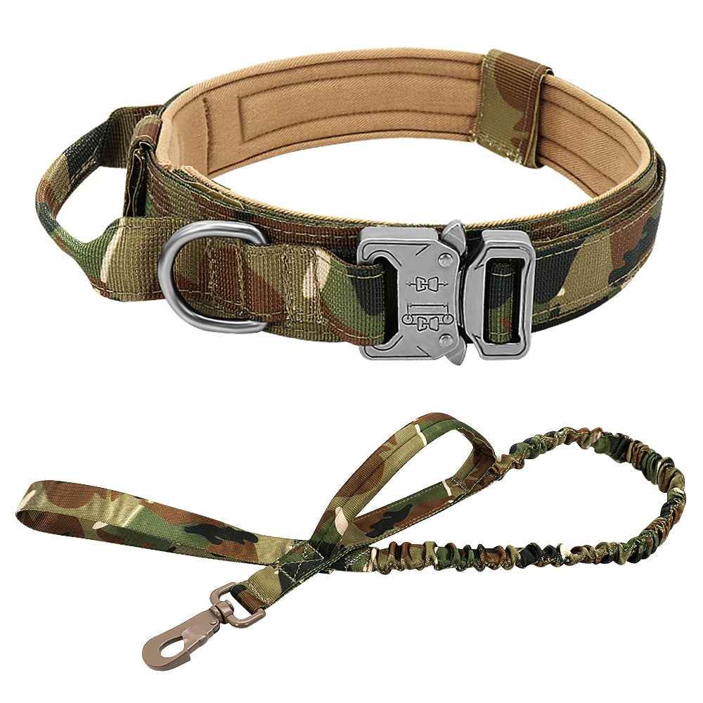 Military Tactical Dog Collar & Leash for Ultimate Control and Comfort
