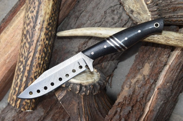 Custom Handmade Damascus Steel Clip Point Hunting Knife