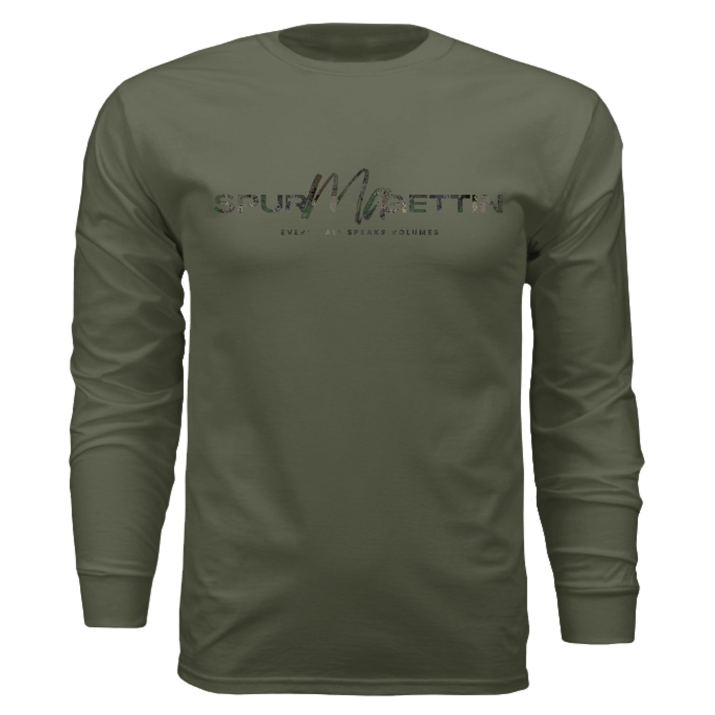 Timber Splash Burst Camo Duck Long Sleeve T-Shirt