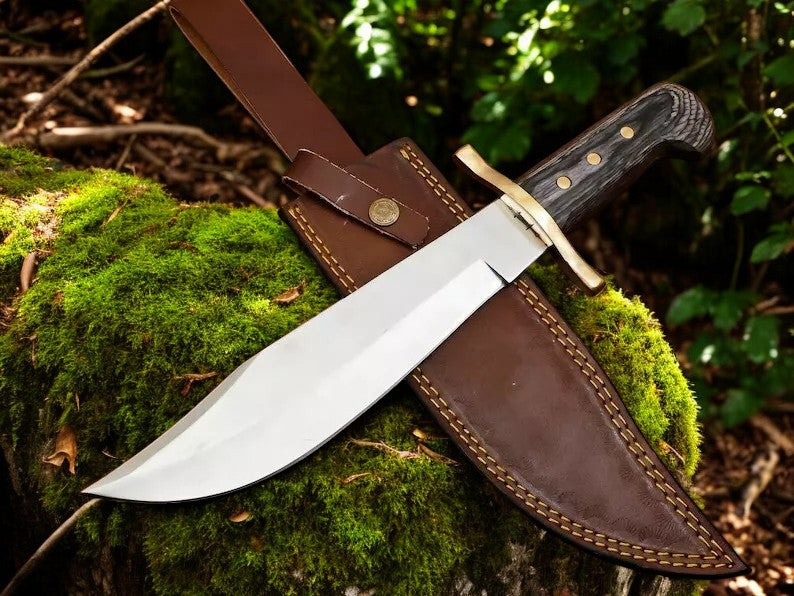 Jim Bowie Knife - 10" D2 Steel "Alamo Avenger"