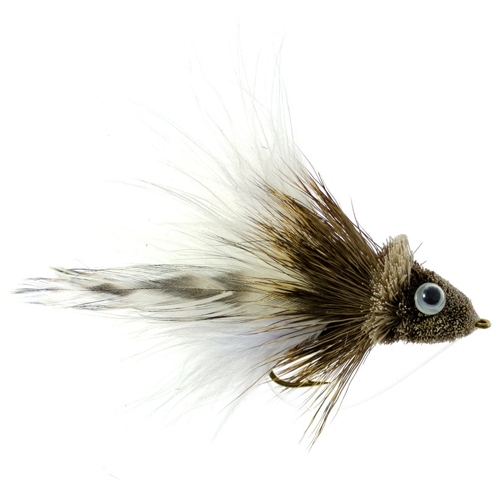 Bass Bug Collection - 24 Bass Fly Fishing Flies - Surface Poppers Frog, Rat, Mouse And Divers - Hook Sizes 2,4, 6, 8
