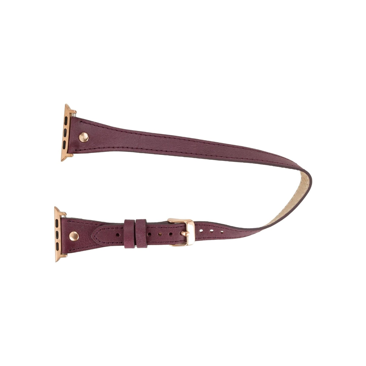 Vernon Double Tour Leather Bands for Apple Watch 9, Ultra 2 and SE