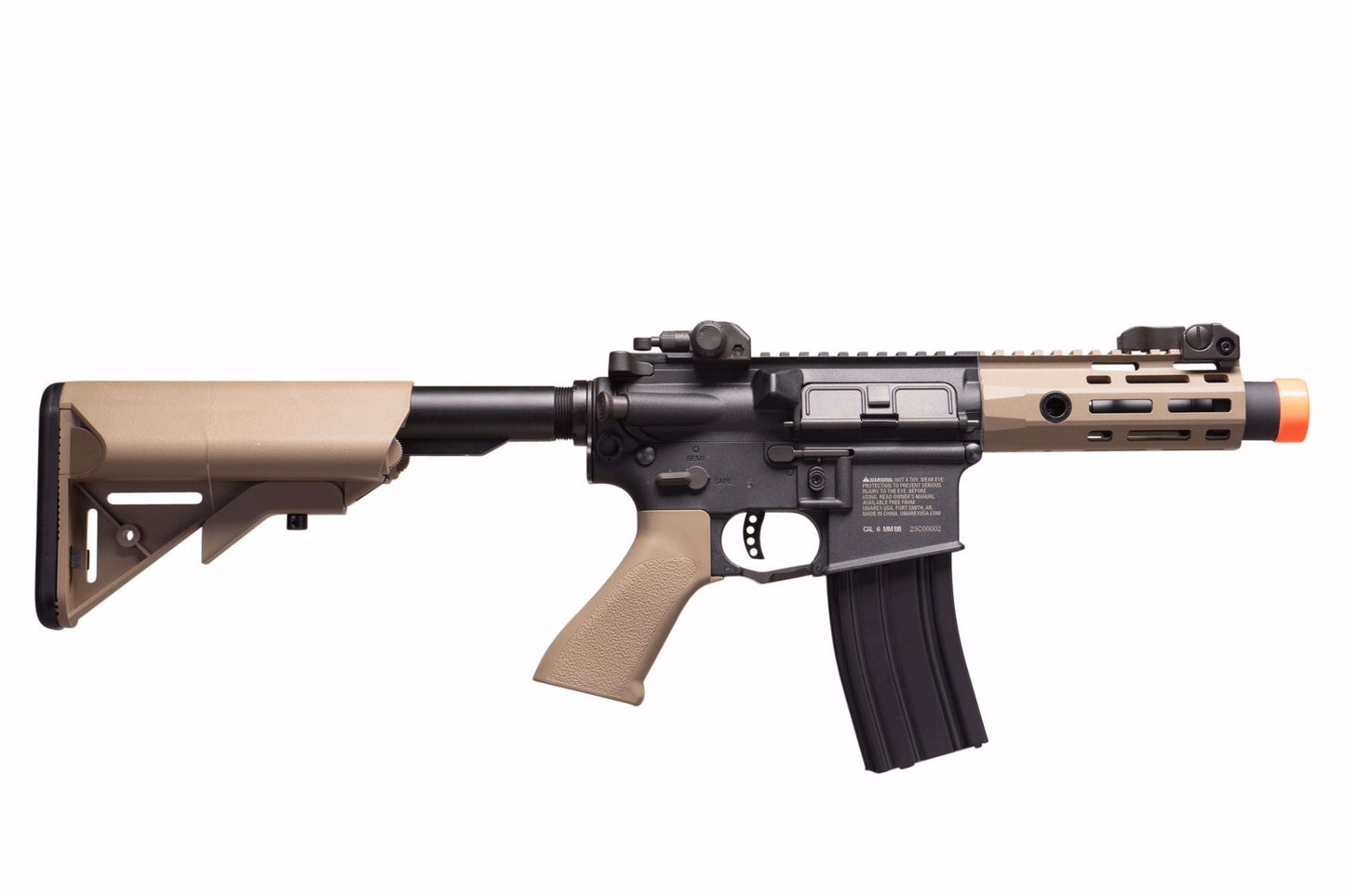 Elite Force CQCX M4 AEG with EYETRACE (Black/Tan)