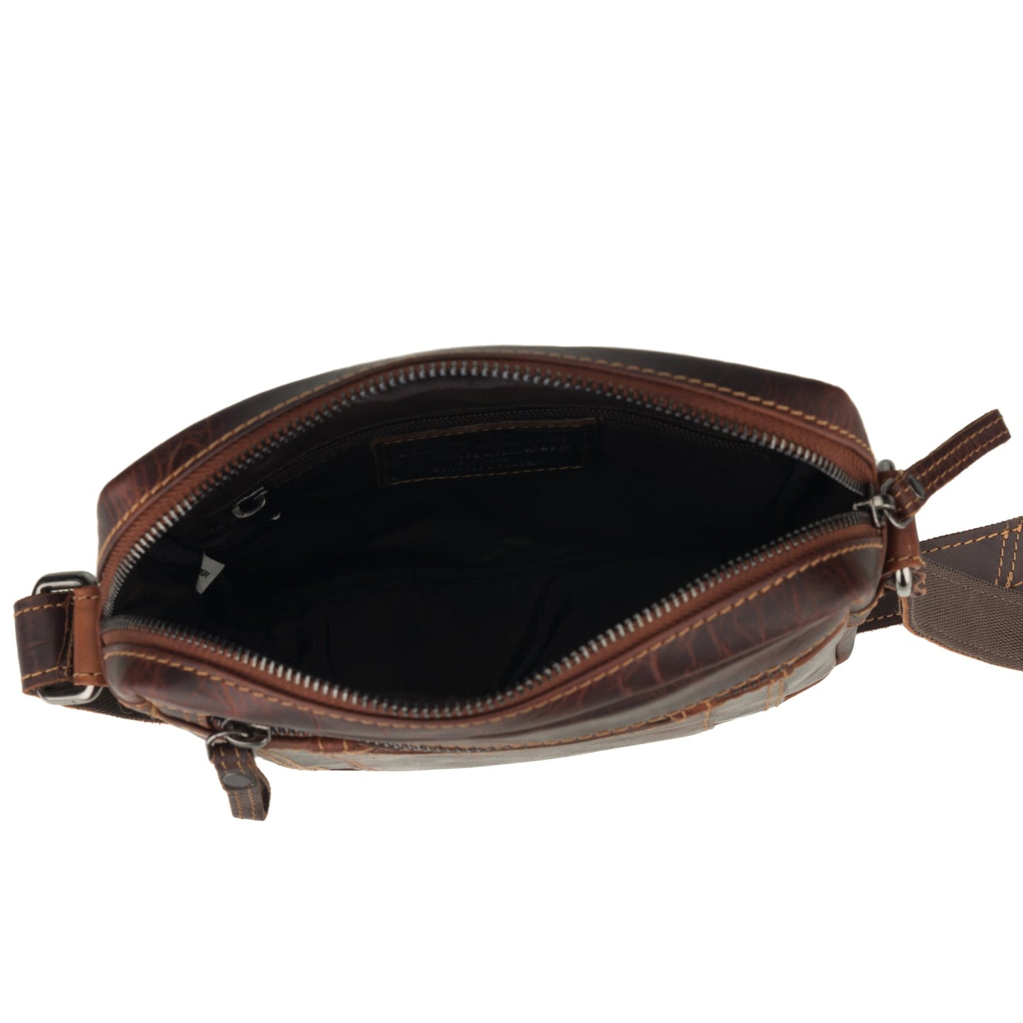 Asheville Messenger Bag Chestnut