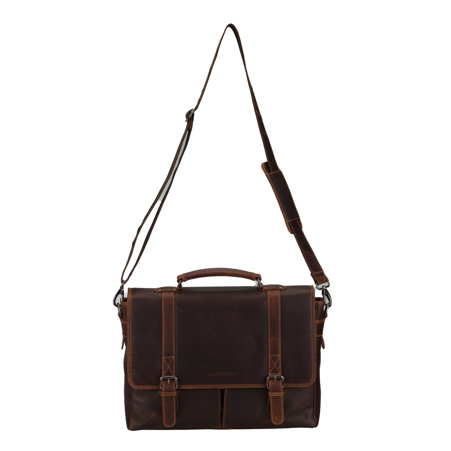Boston Briefcase 16" Chestnut