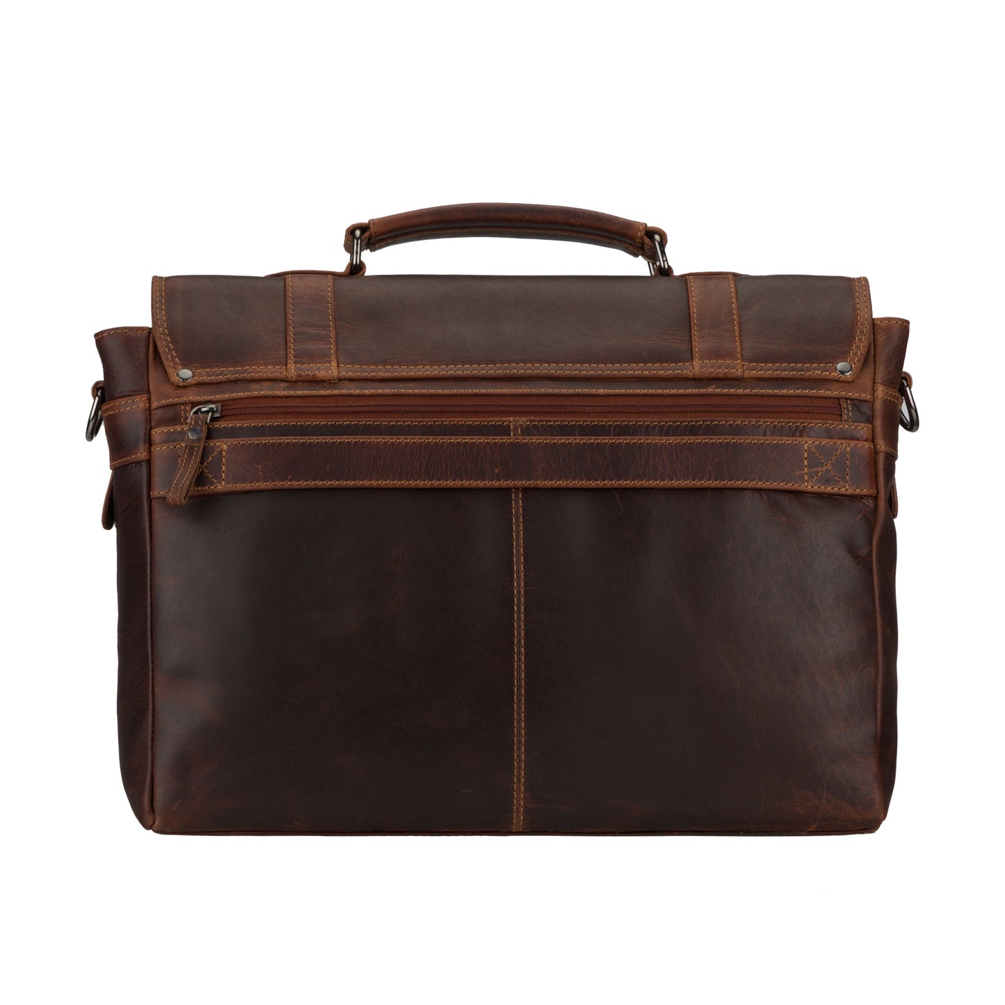 Boston Briefcase 16" Chestnut