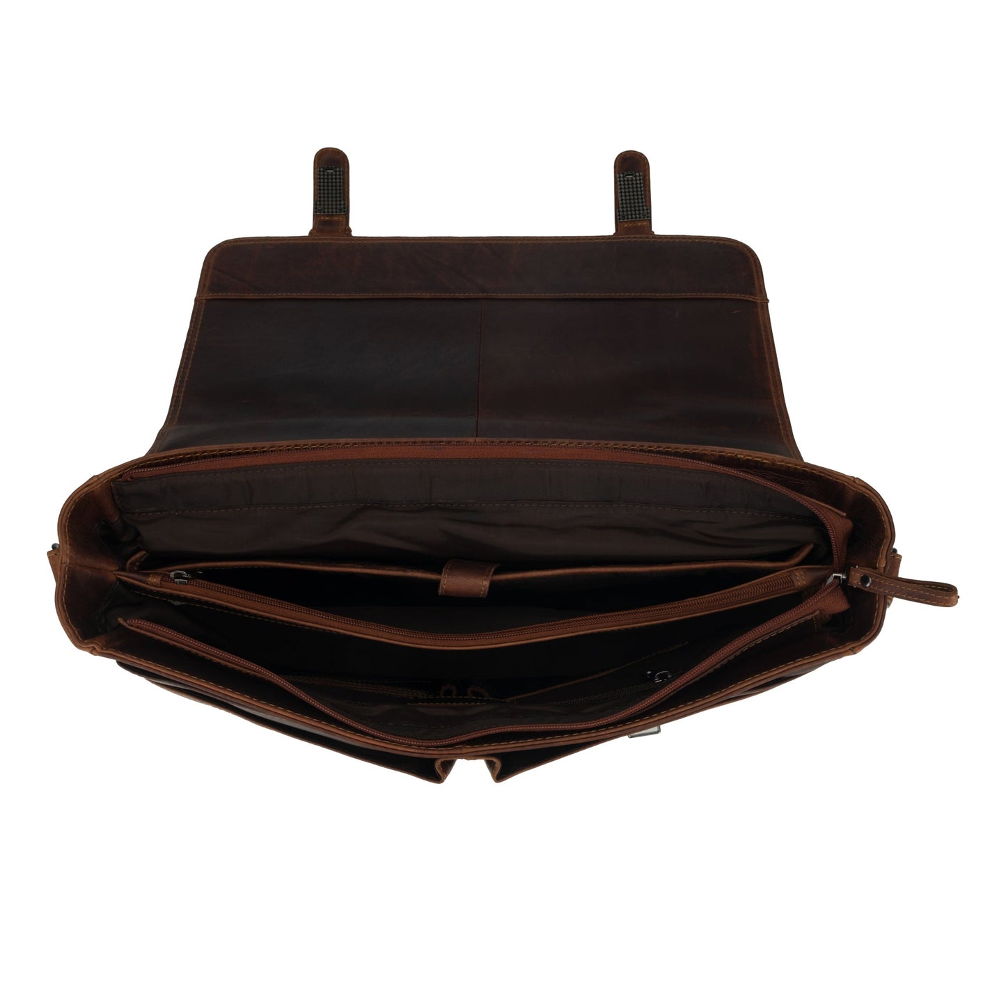 Boston Briefcase 16" Chestnut