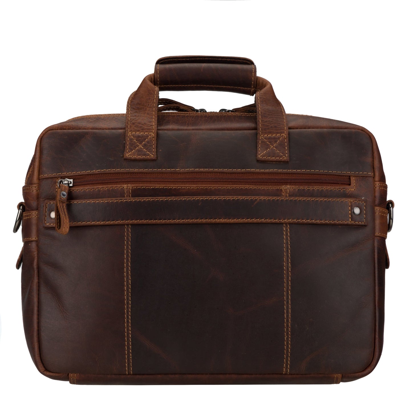 Seattle Briefcase Bag 14" Chestnut