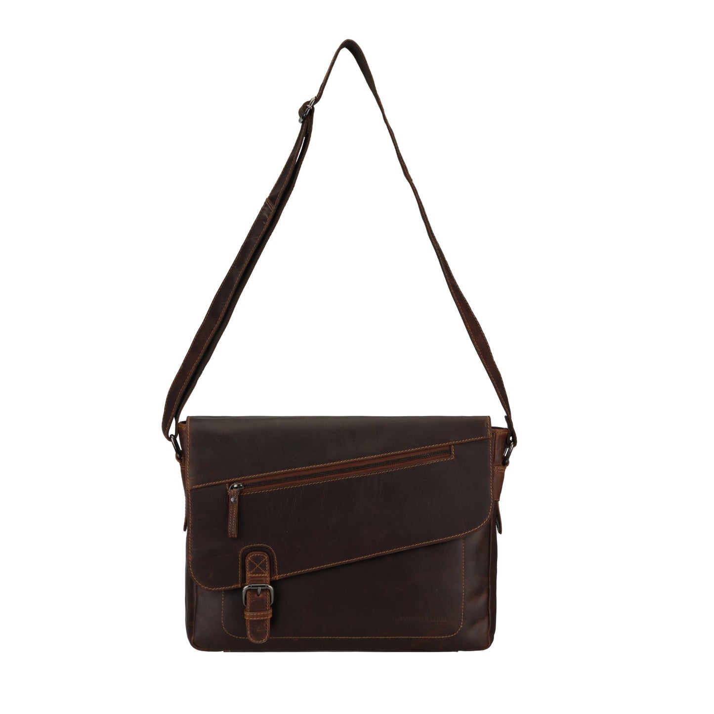 Chicago Messenger Bag 14" Chestnut