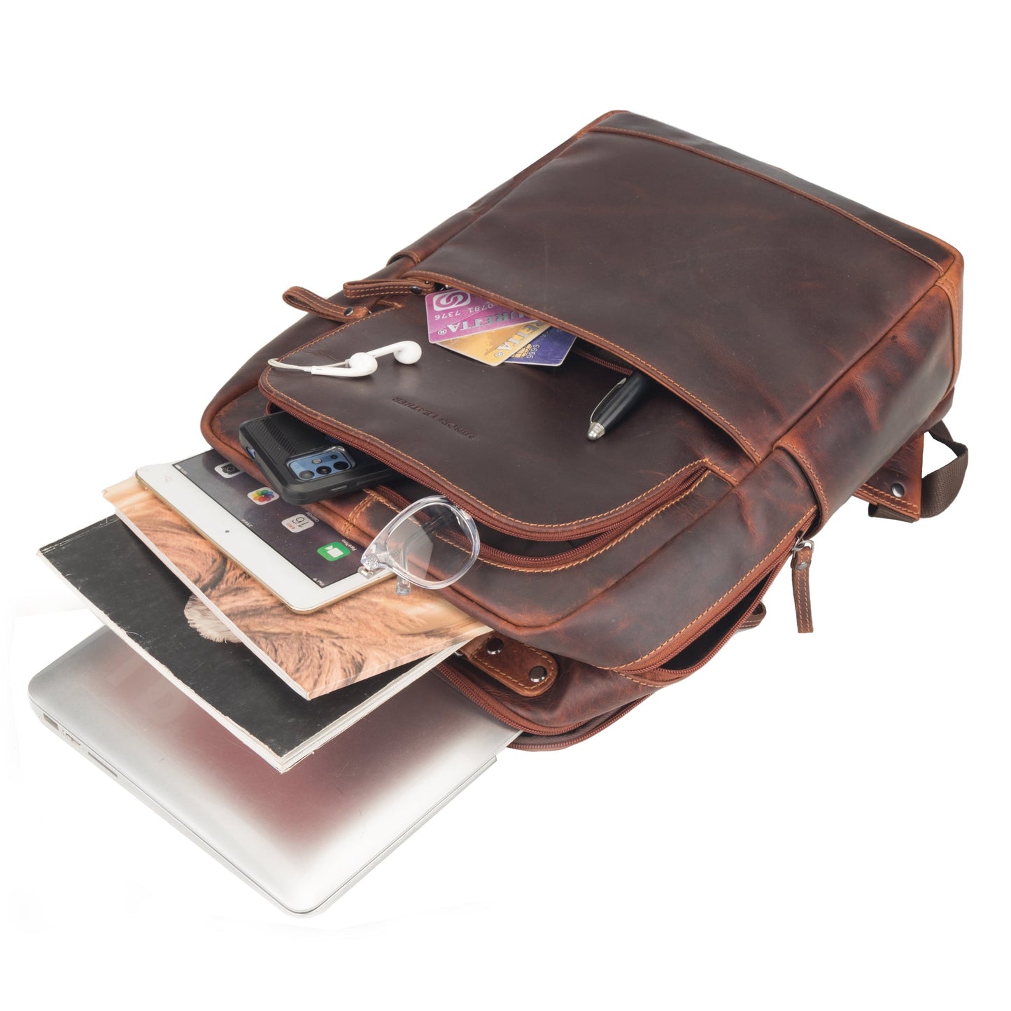 Orlando Backpack 16" Chestnut