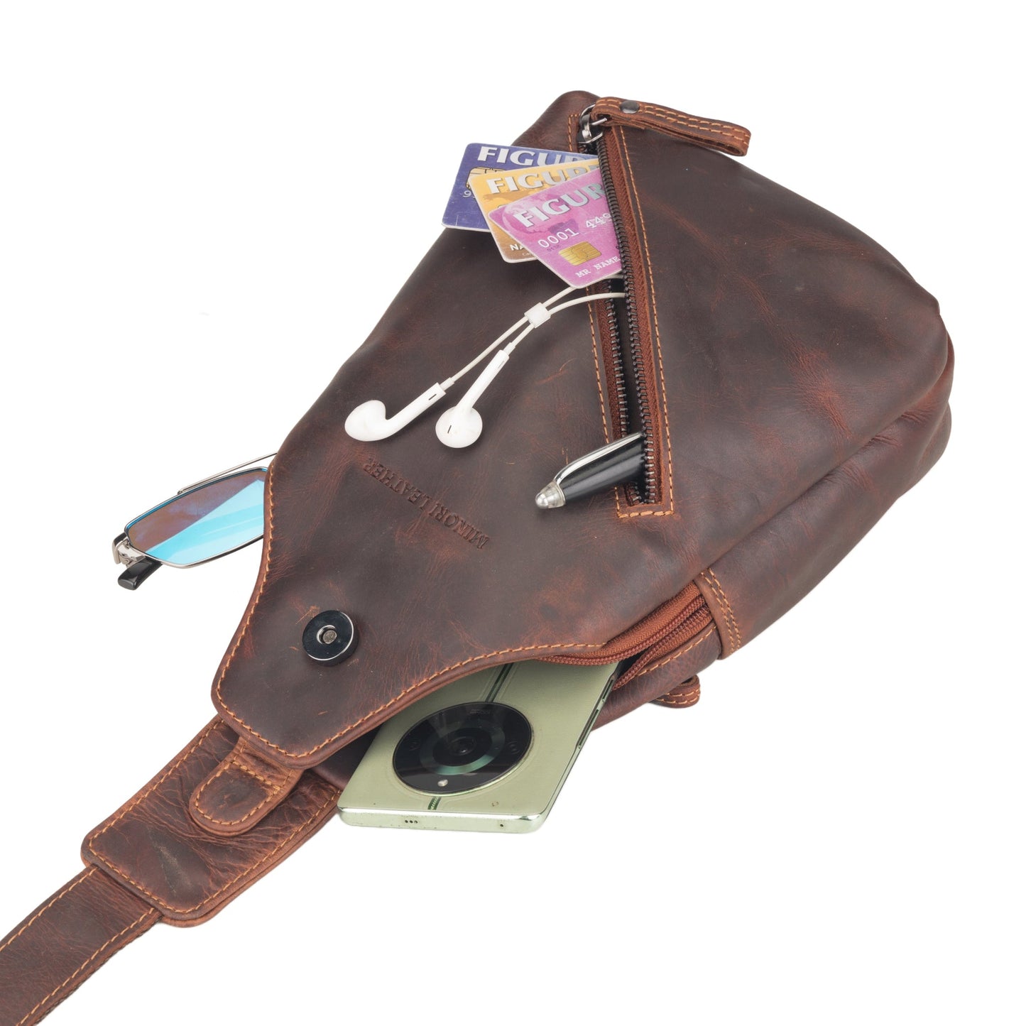 Sydney Crossbody Bag Chestnut