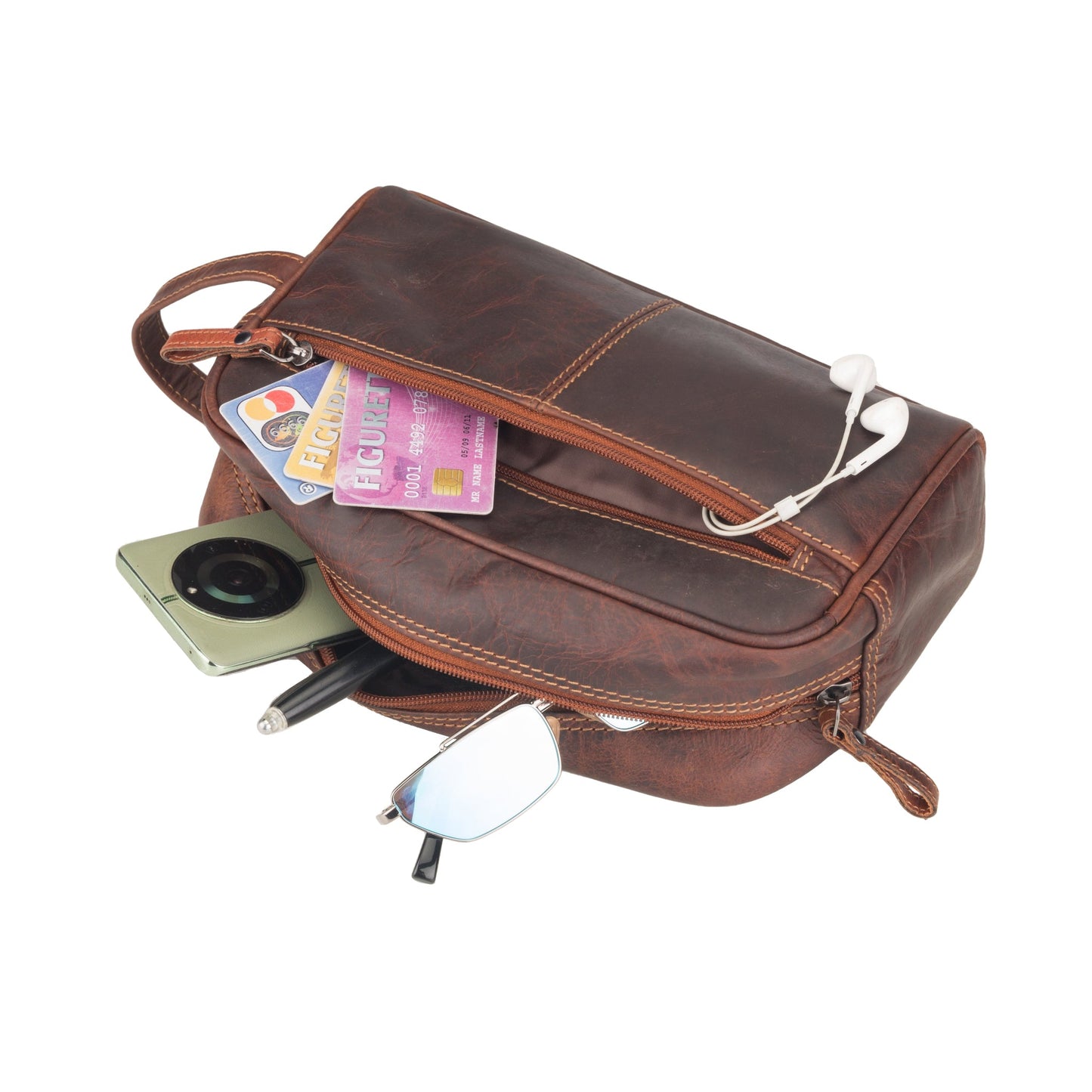 Montana Toiletry Bag Chestnut