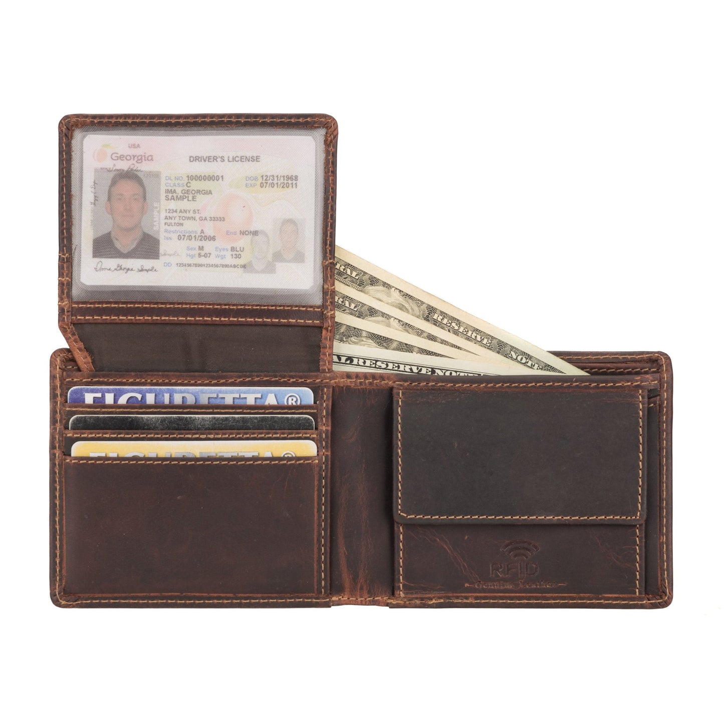 Charlie Wallet Chestnut