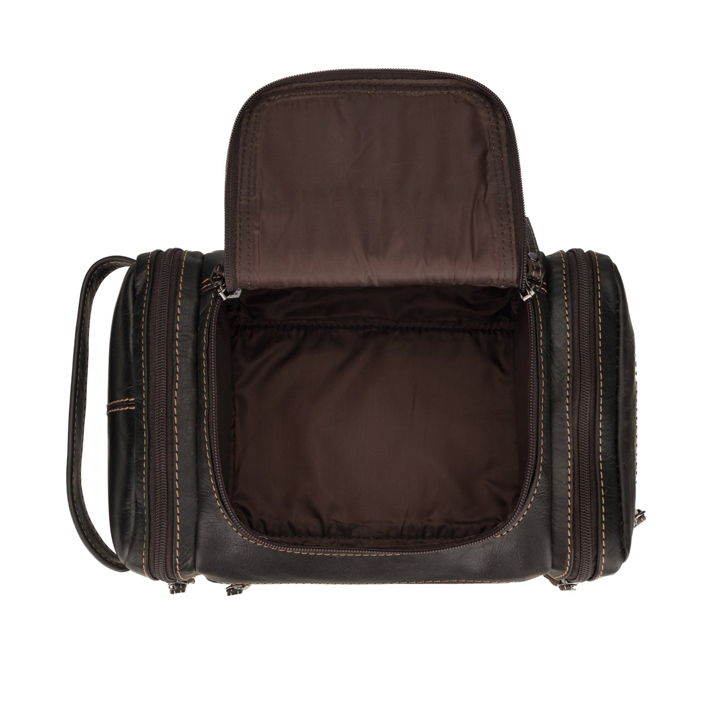 Winston Toiletry Bag Brown