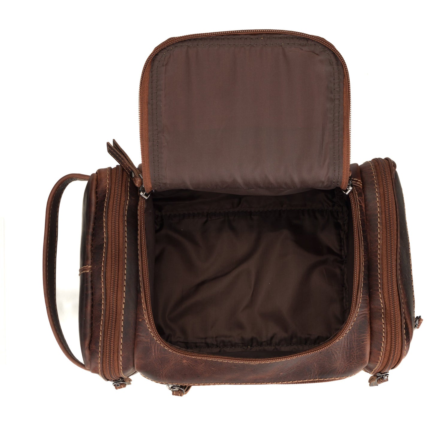 Winston Toiletry Bag Chestnut