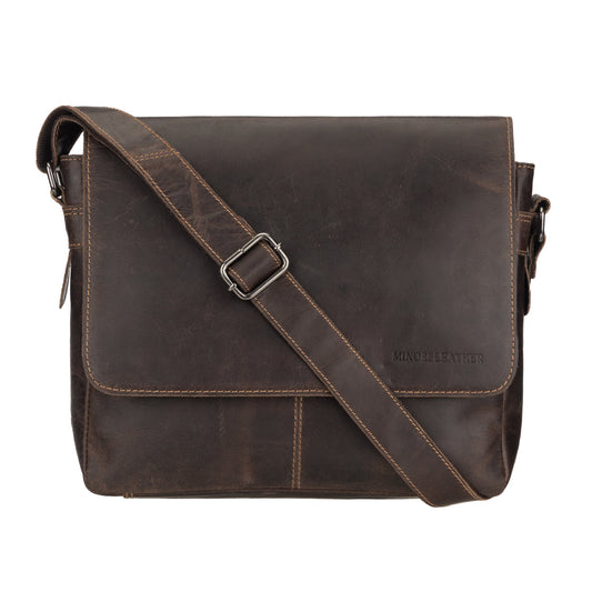 Austin Messenger Bag 11" Brown