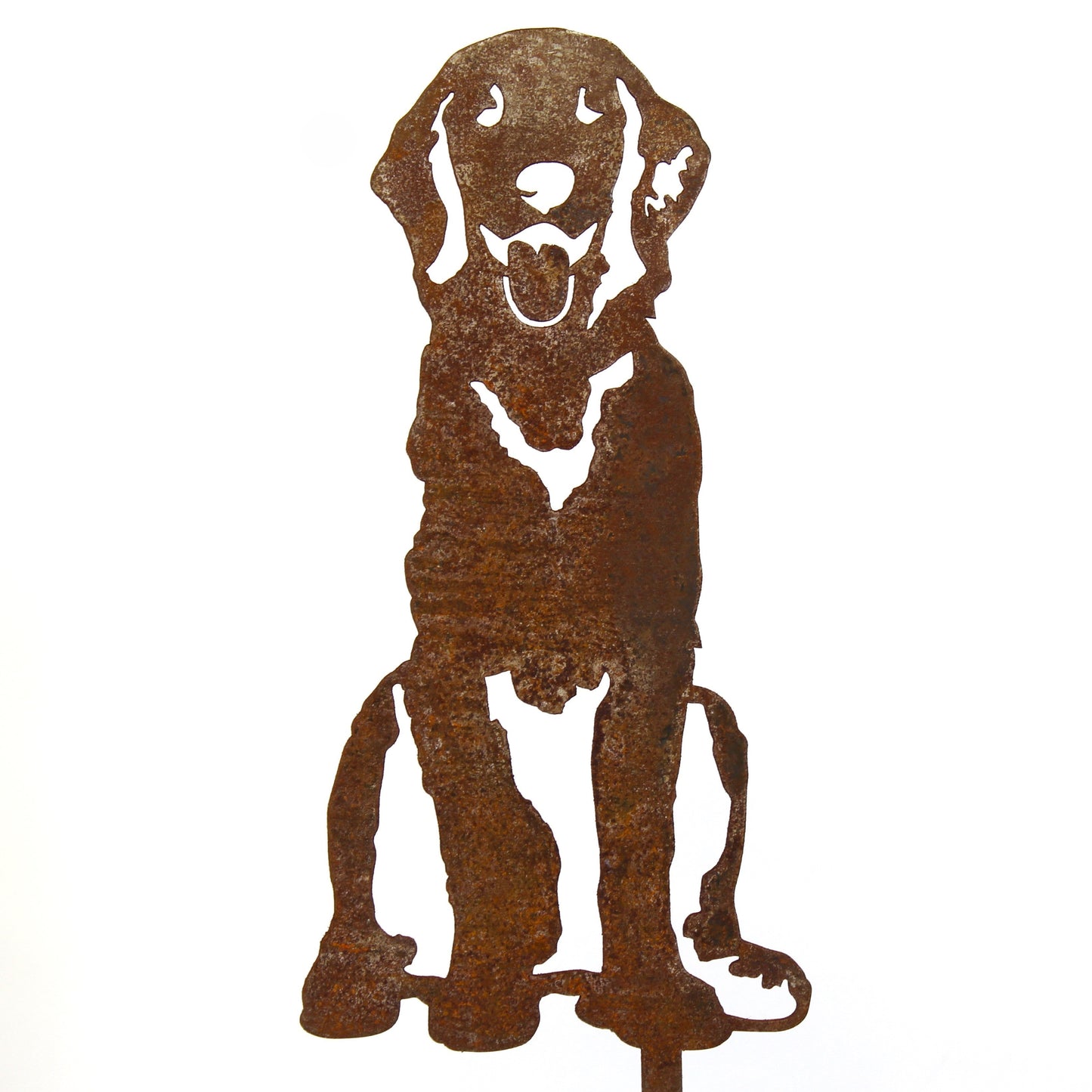 Flat-Coated Retriever Metal Art – Handmade Dog Silhouette