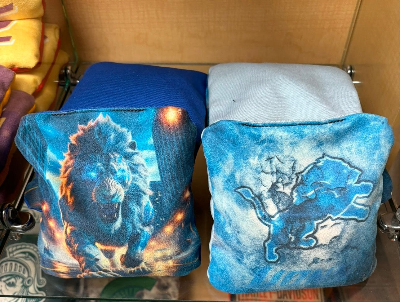 Detroit Football Team Pro Cornhole Boards