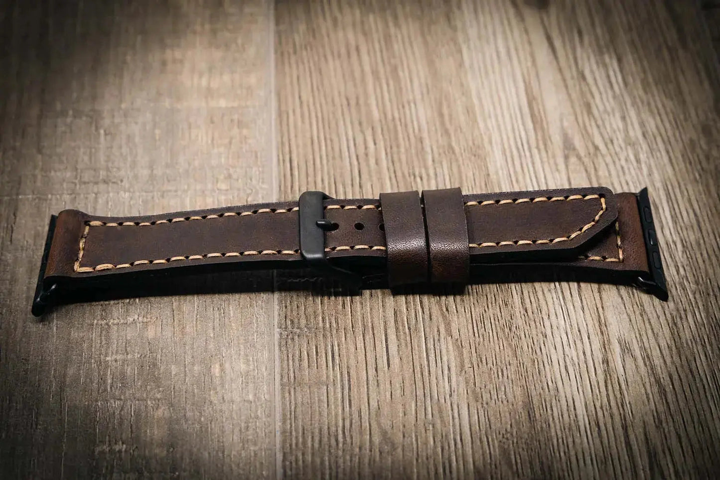 Apple Watch Leather Band - Walnut Brown