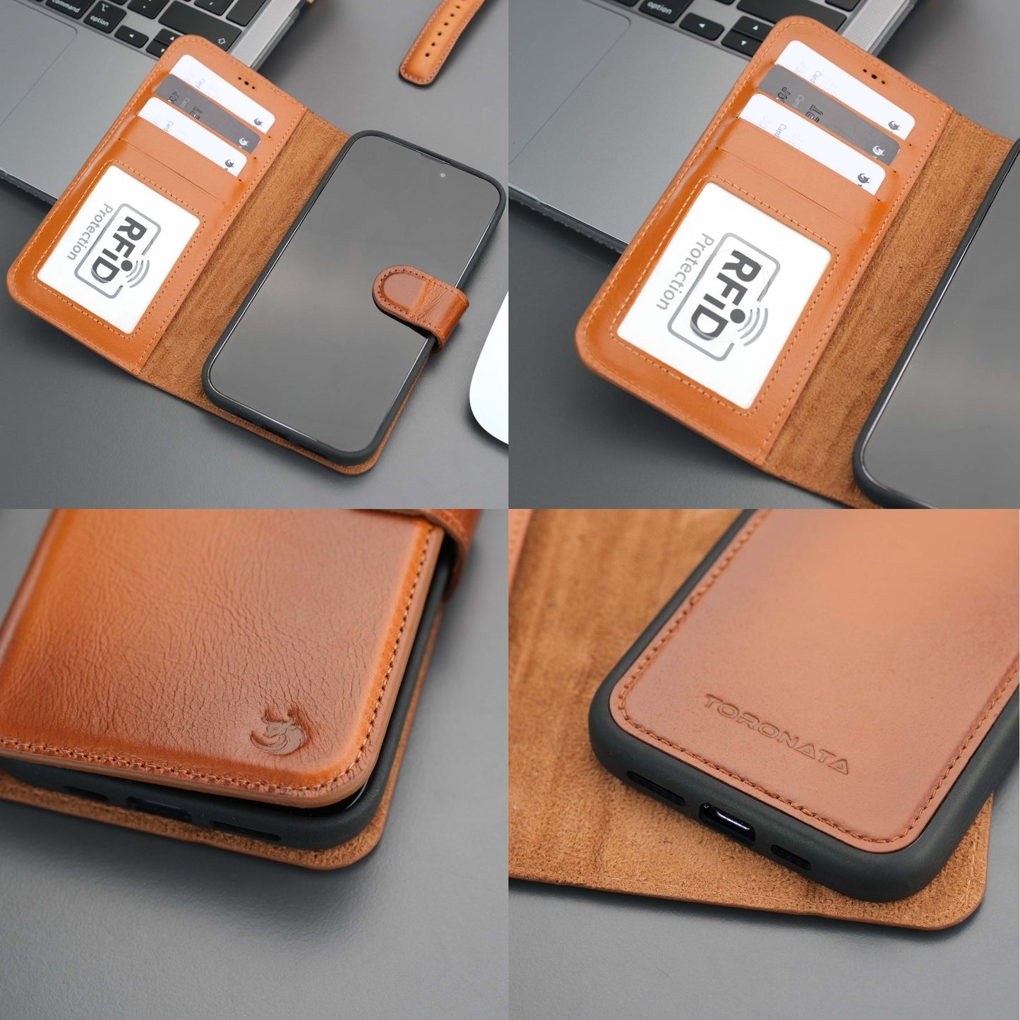 Casper Leather iPhone 14 Pro Max Wallet Case | MagSafe