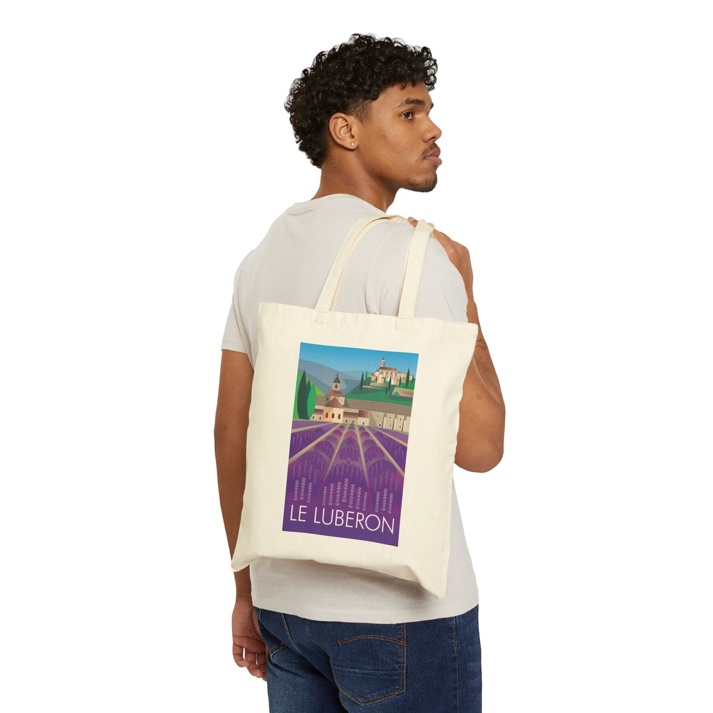Dahlia Delight Provence Tote