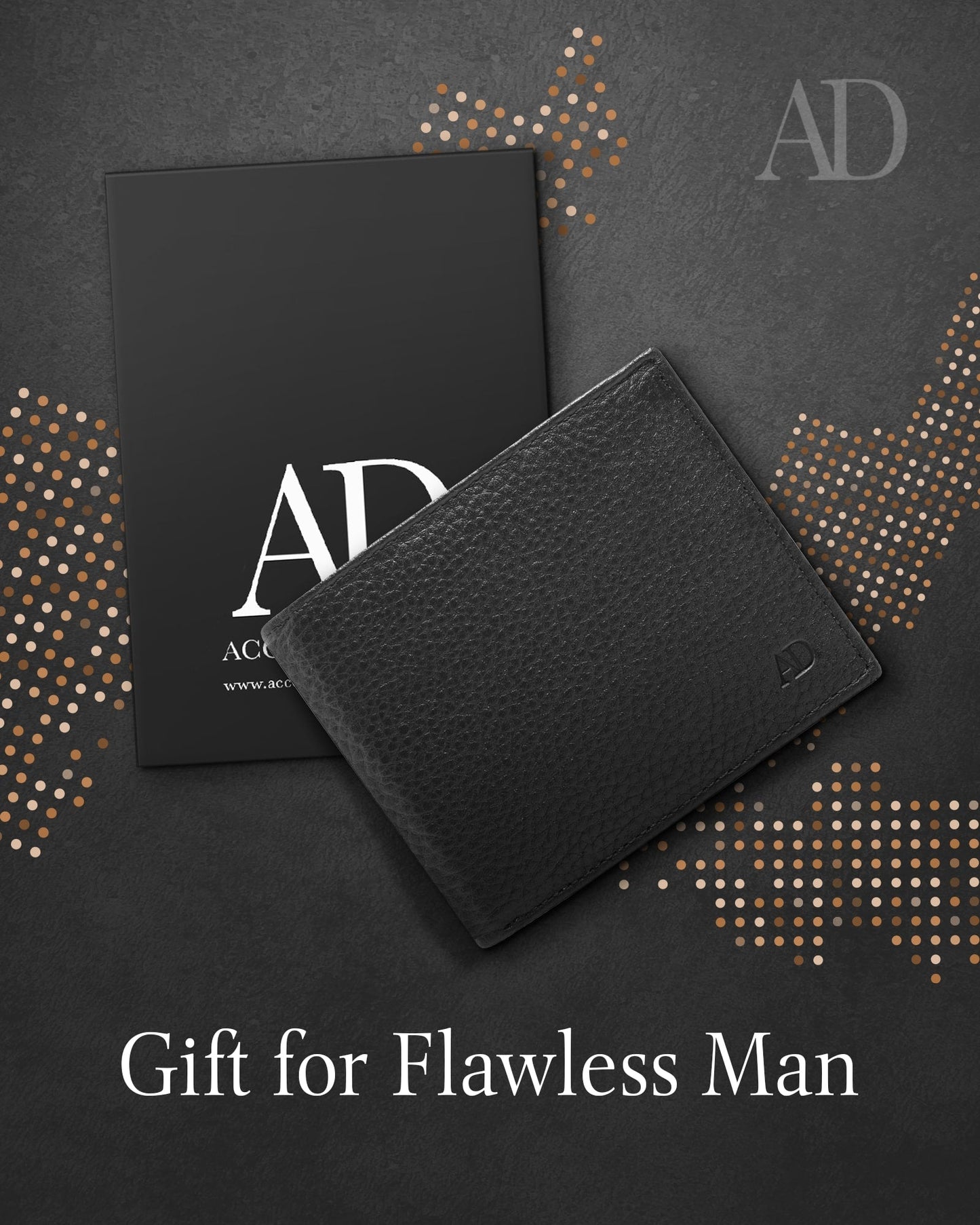 Bifold Wallet With Flip-Up ID Window