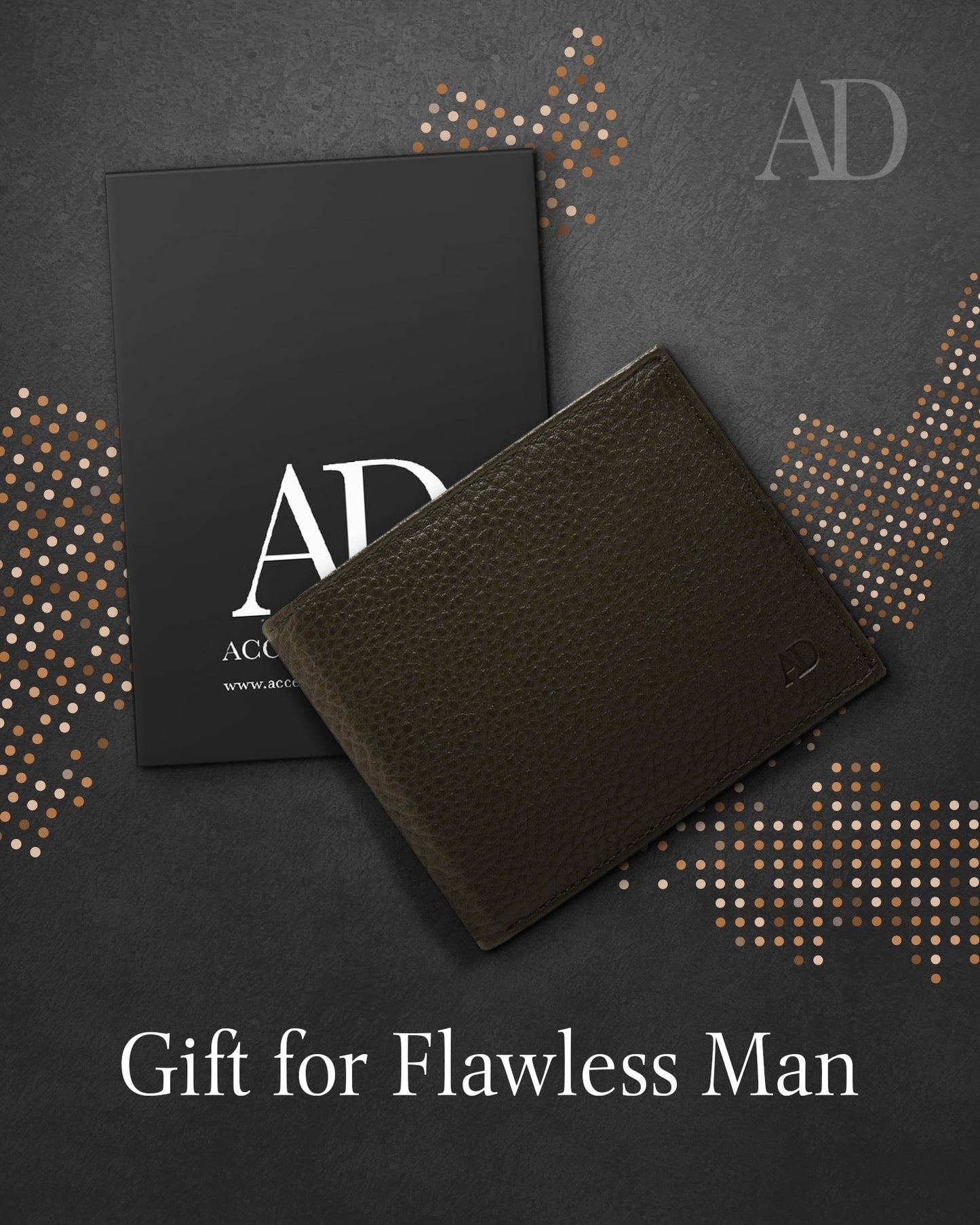 Bifold Wallet With Flip-Up ID Window