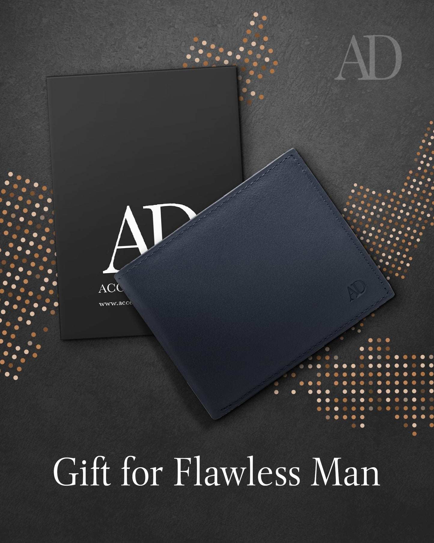 Bifold Wallet With Flip-Up ID Window