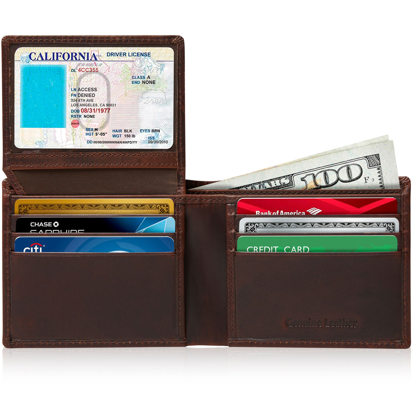 Leather Bifold Wallet