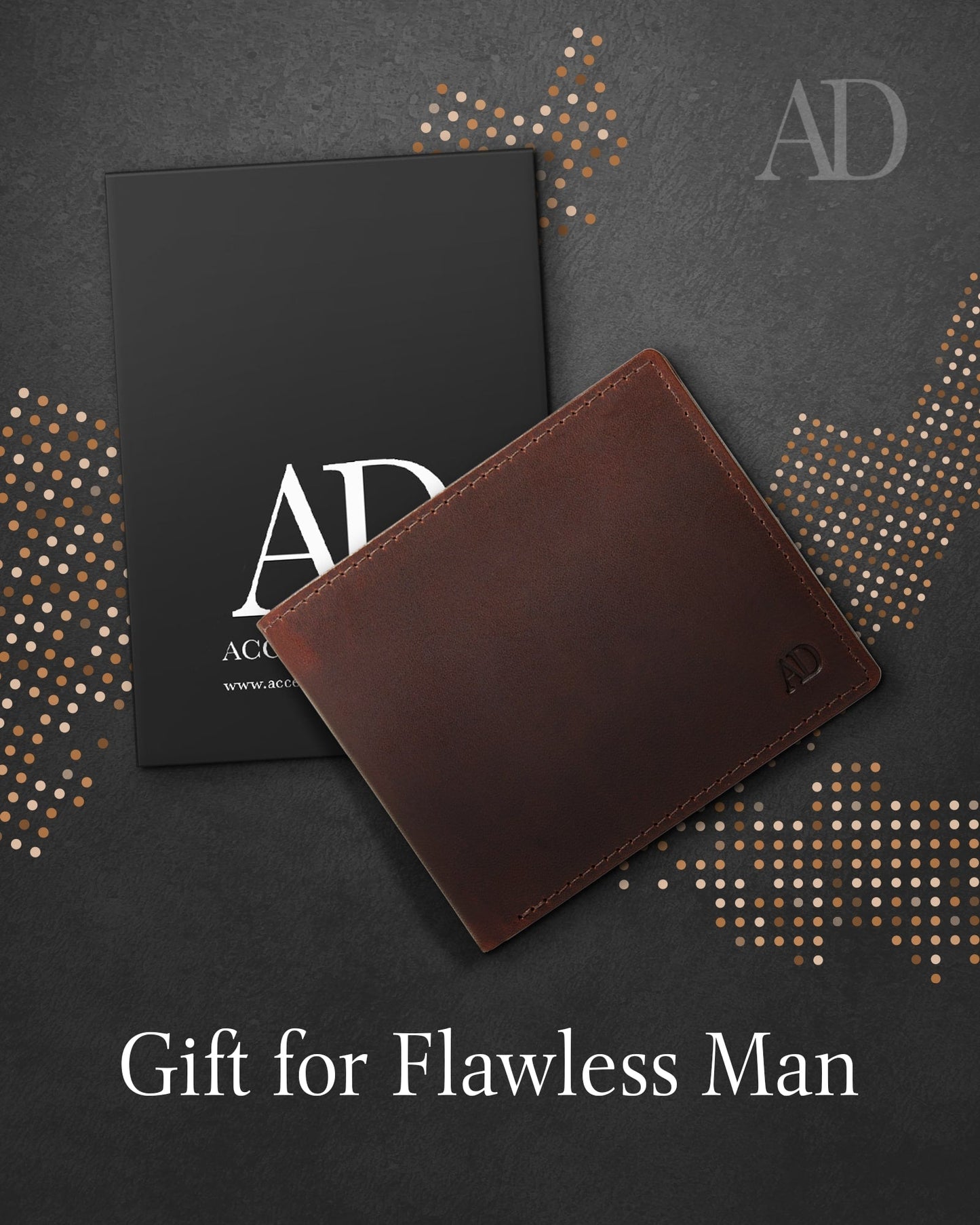 Bifold Wallet With Flip-Up ID Window