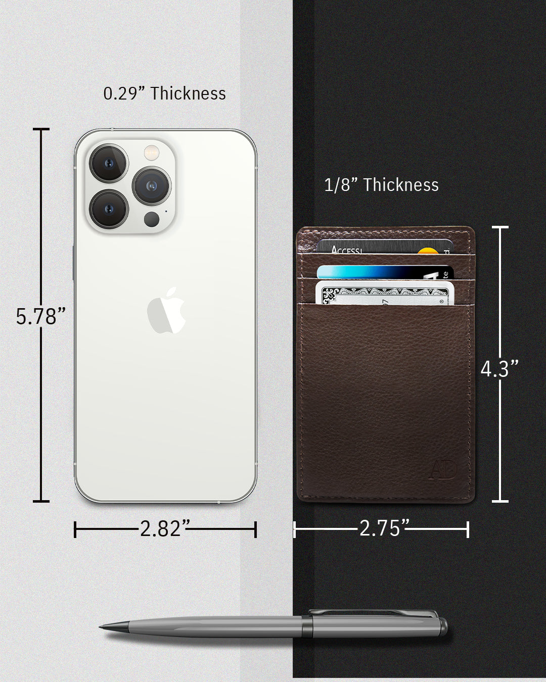 Slim Minimalist Card Holder