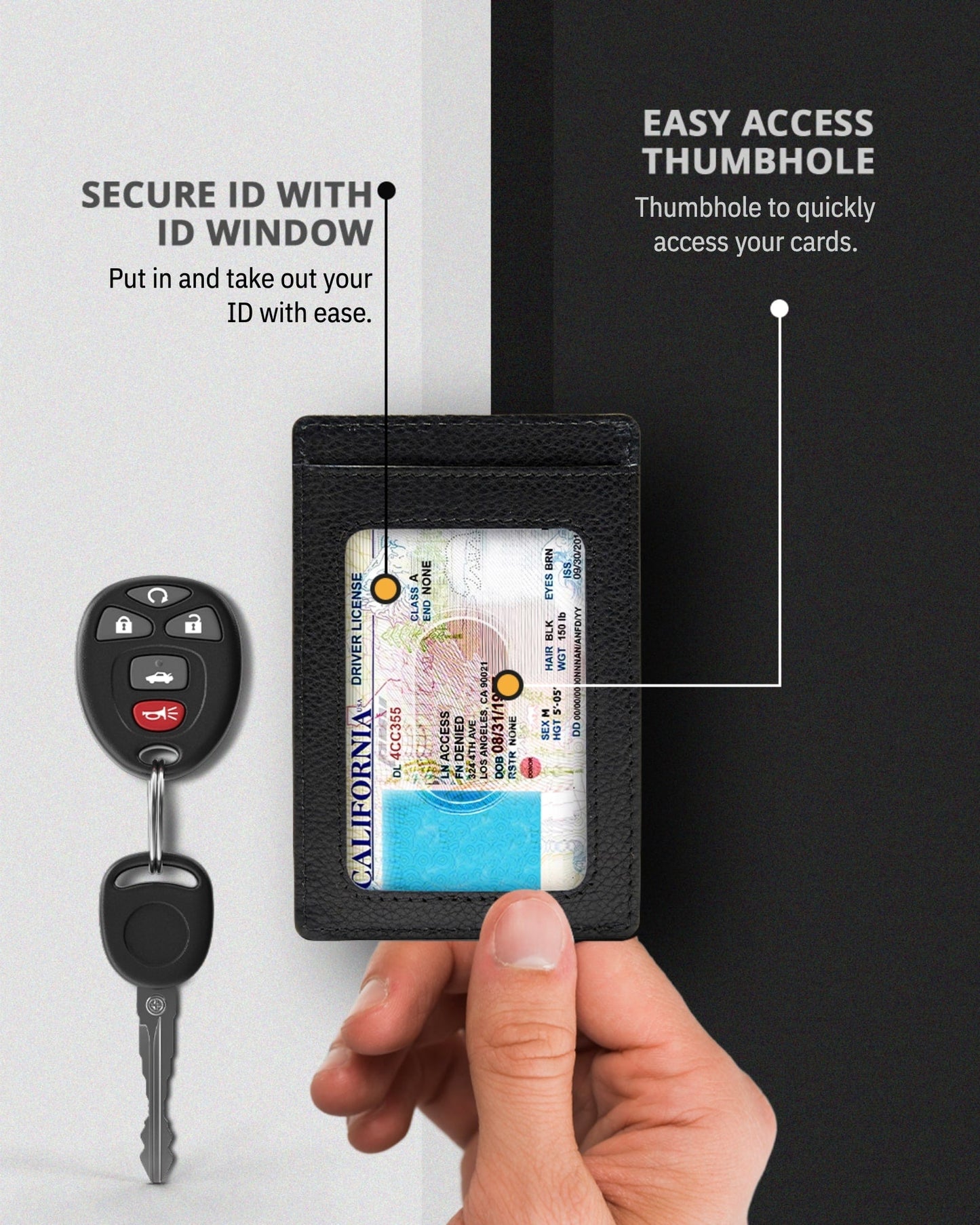 Slim Minimalist Card Holder