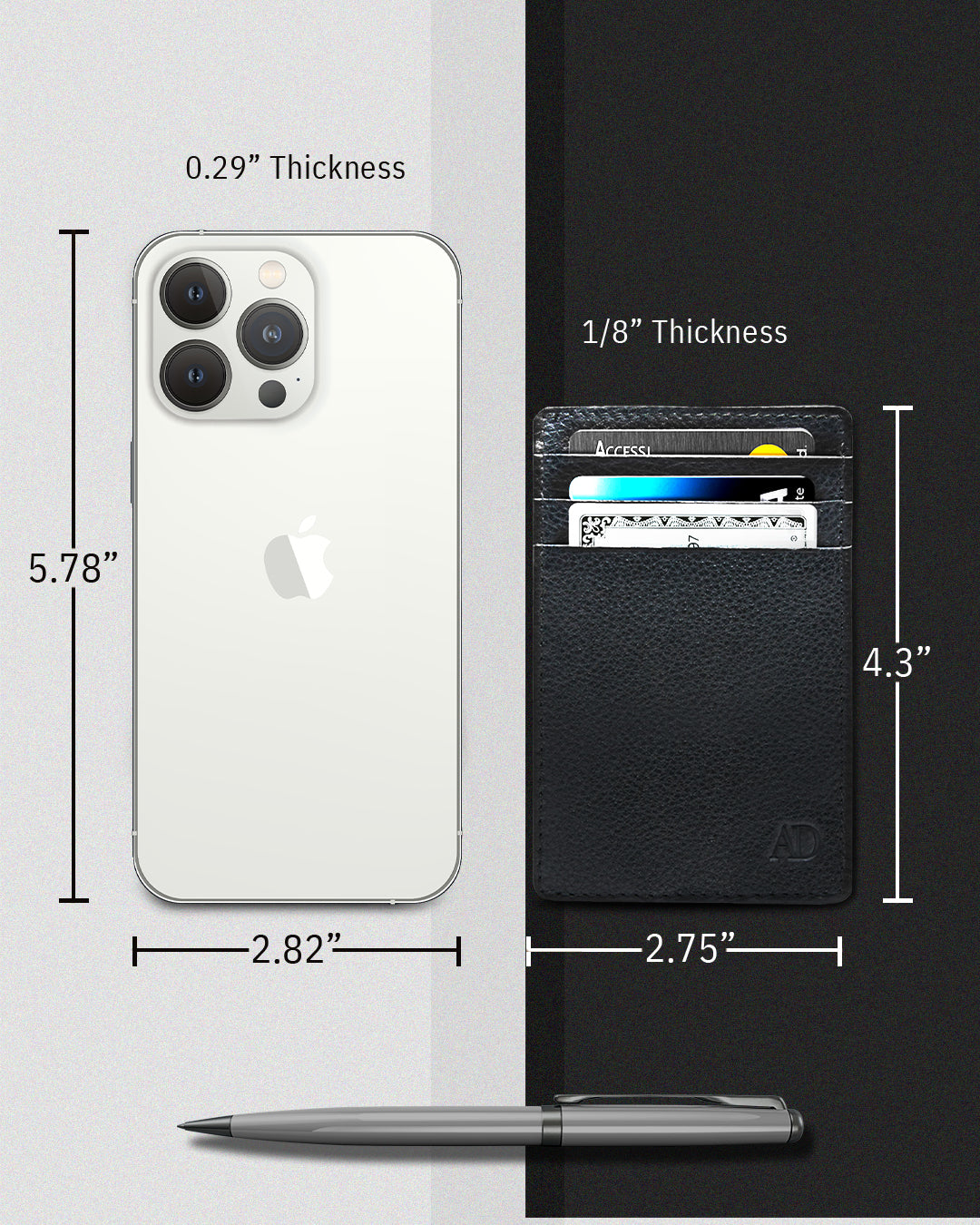 Slim Minimalist Card Holder