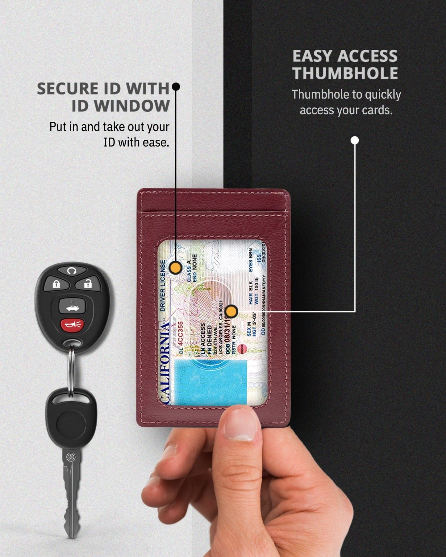 Slim Minimalist Card Holder